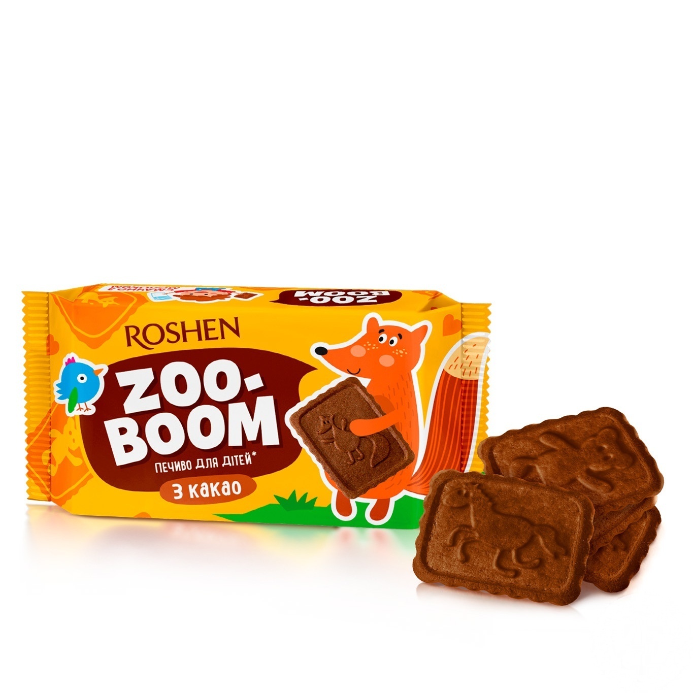 

Печенье Roshen Zoo-boom с какао 68г