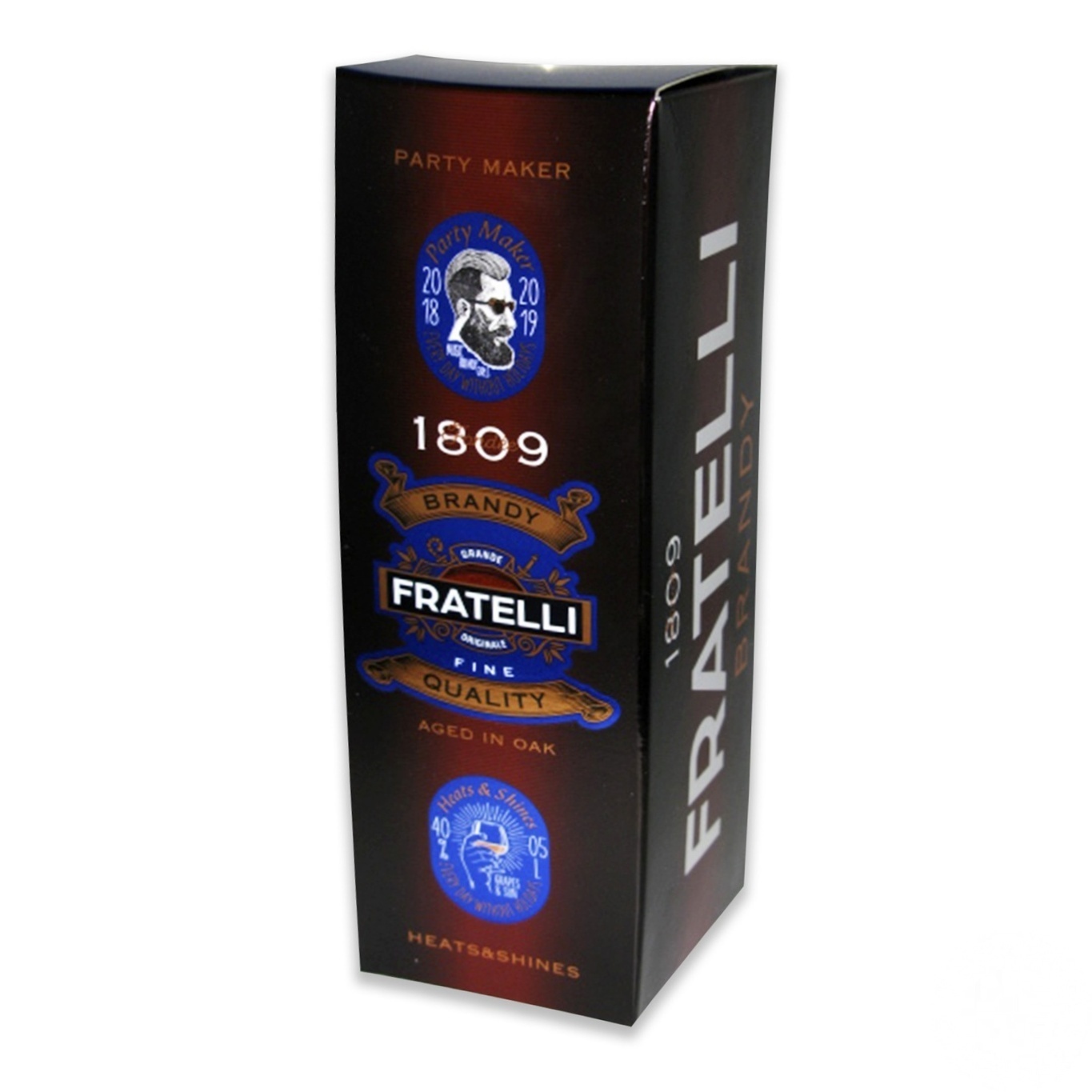 

Бренди Fratelli 40% 500мл