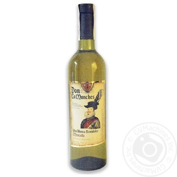 Don La Manches Moscato White Semi Sweet Wine 9-13% 0.75l - buy, prices for - photo 2