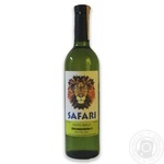 Вино Safari Chardonnay біле сухе 0,75л***