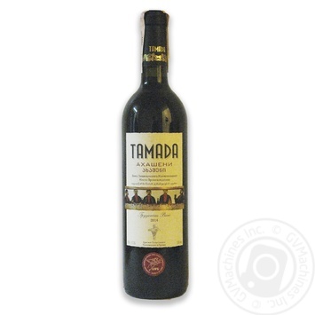 Вино Tamada Ахашені червоне н/солодке 0.75л х6 купити, ціни на МегаМаркет - фото 2