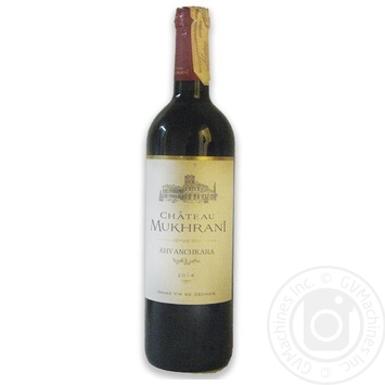 Вино Chateau Mukhrani Хванчкара червоне н/солодке 0.75л х6 купить, цены на МегаМаркет - фото 1