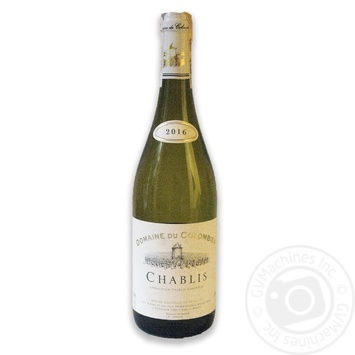 Вино Domaine du Colombier Chablis біле сухе 0.75л х6 купить, цены на МегаМаркет - фото 1