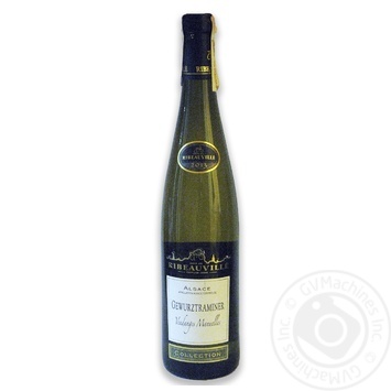 Wine Cave de ribeauville white semidry 13% 750ml glass bottle Alsace France - buy, prices for MegaMarket - photo 1