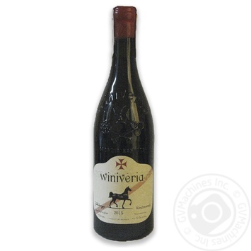 Wine Winiveria Kindzmarauli semisweet 12.5% 750ml glass bottle Georgia - buy, prices for MegaMarket - photo 2