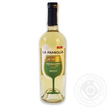 Вино La Famiglia Moscato біле н/солодке 0.75л х12 купити, ціни на МегаМаркет - фото 1