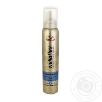 Wellaflex Instant Volume Strong Fixation Hair Mousse 200ml - buy, prices for ULTRAMARKET - photo 1