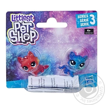 Игровой набор Littlest Pet Shop 2 космических пета - купить, цены на - фото 1