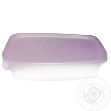 Plasttorg Container for Foodstuff Rectangular with Handles 0.7l - buy, prices for ULTRAMARKET - photo 1