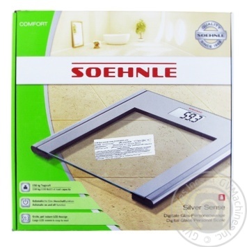 Soehnle Silver Sense Electronic Floor Scales - buy, prices for ULTRAMARKET - photo 1