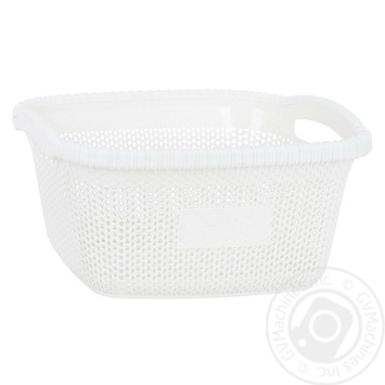 Violet House White Clothes basket - buy, prices for METRO - photo 1