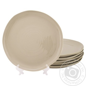 Set of Plates Nude 20cm 6pcs