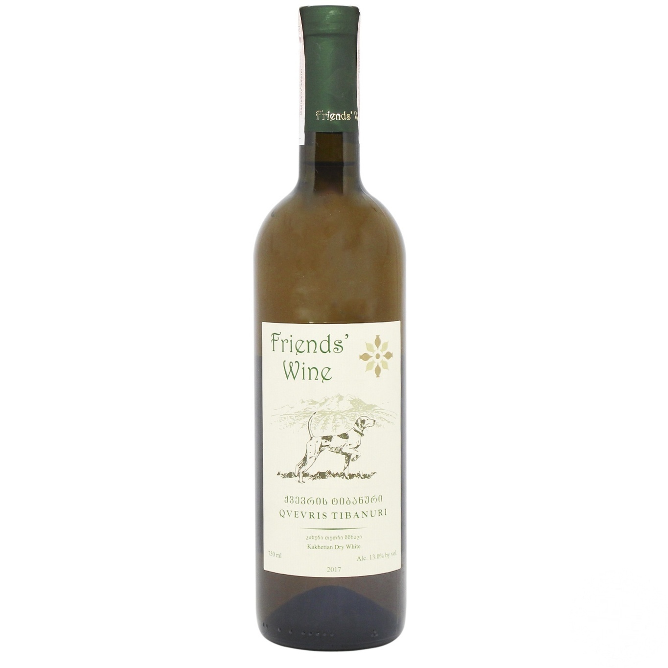 

Вино Friends' Wine Qvevris Tibanuri белое сухое 12,5% 0,75л