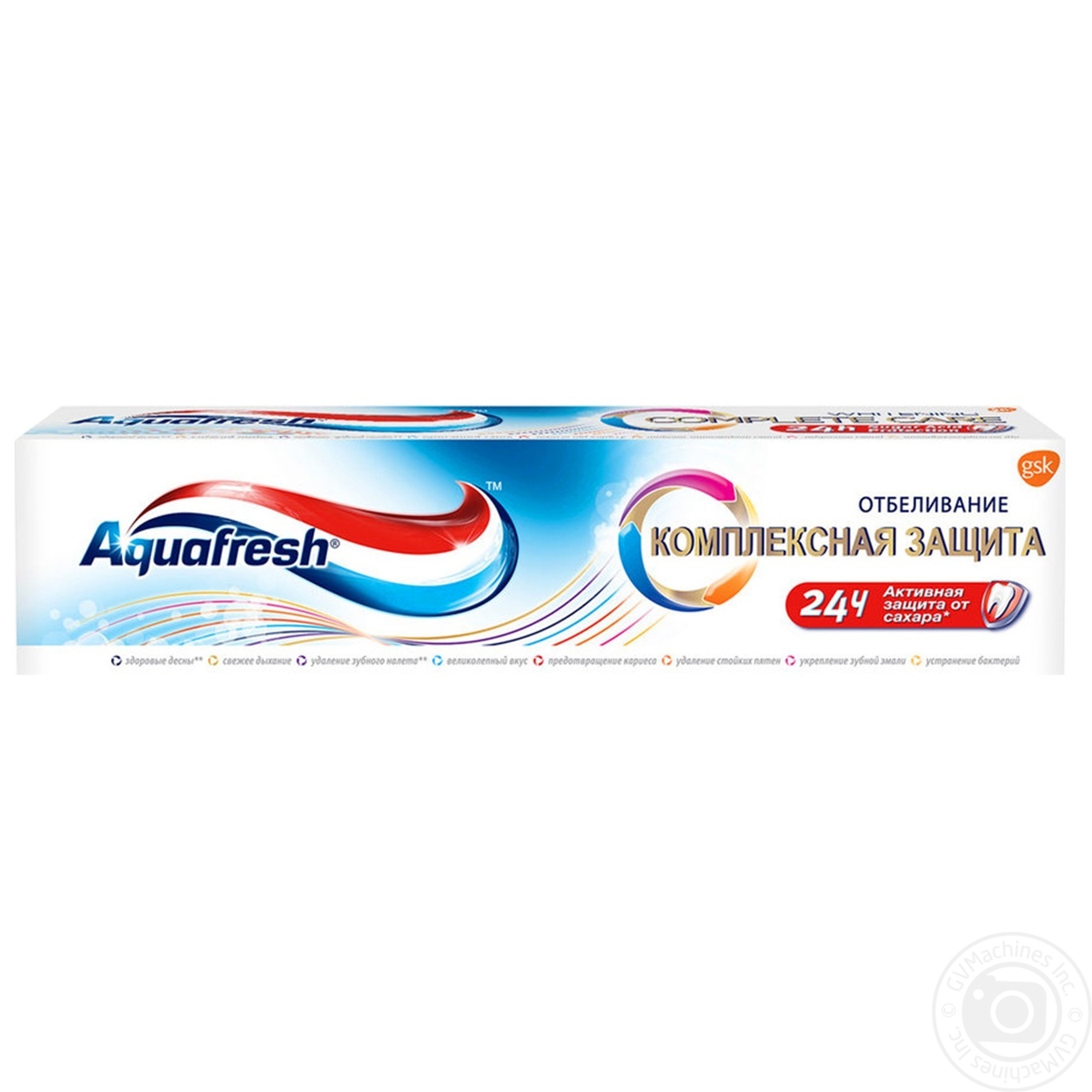 

Зубная паста Aquafresh Комплексная ежедневная защита Отбеливающая 100мл Словацкая республика