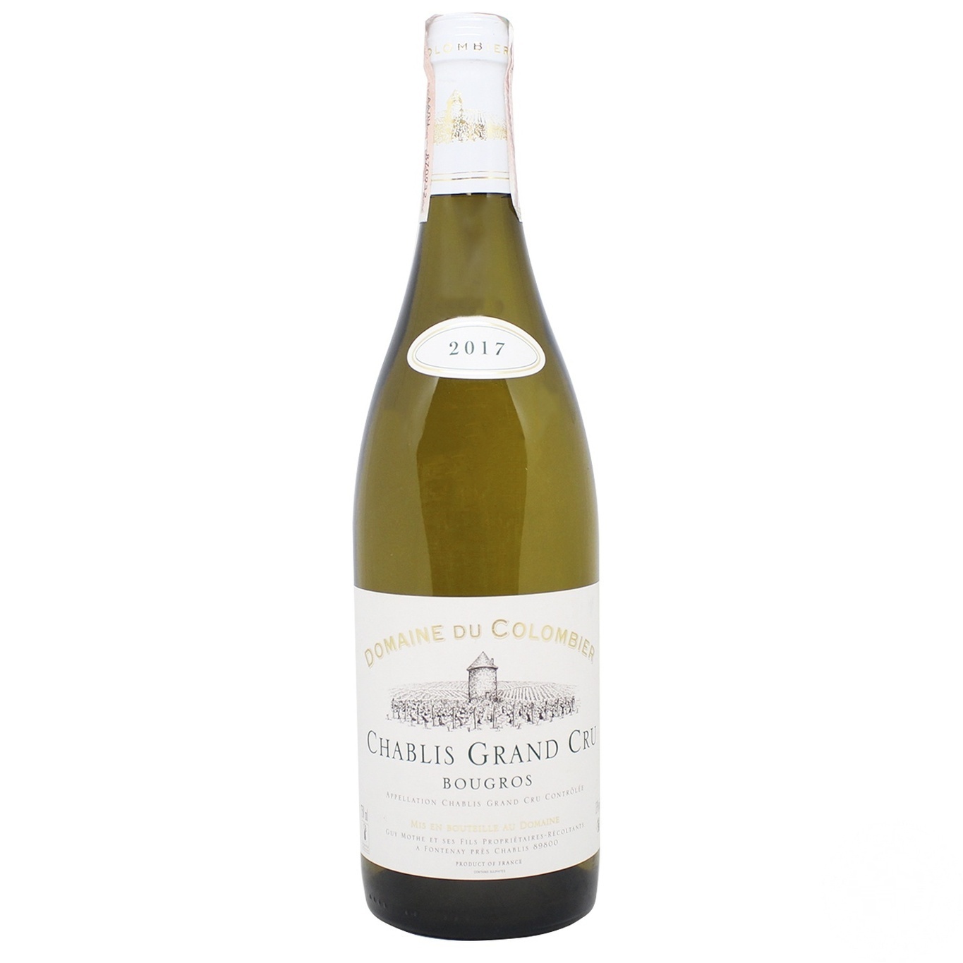 

Вино Chablis Grand Cru Bougros белое сухое 13% 0,75л