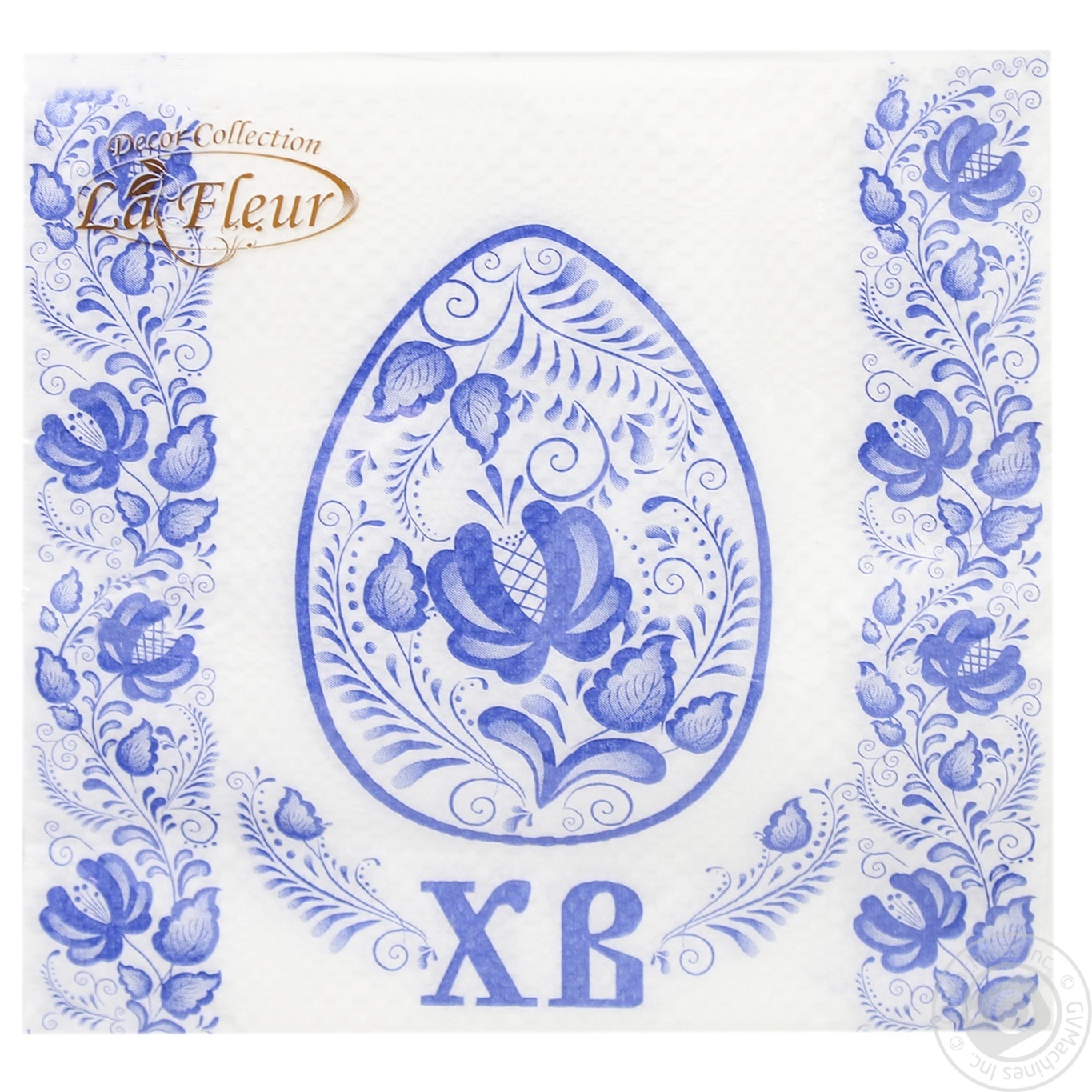 

Салфетки столовые La Fleur двухслойные 33х33cм 20шт.