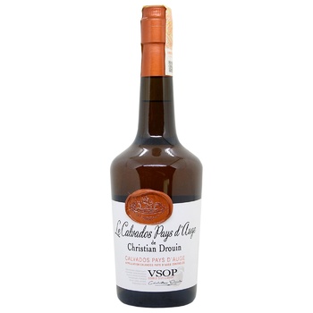 Кальвадос Christian Drouin VSOP 40% 0,7л - купить, цены на ULTRAMARKET - фото 2