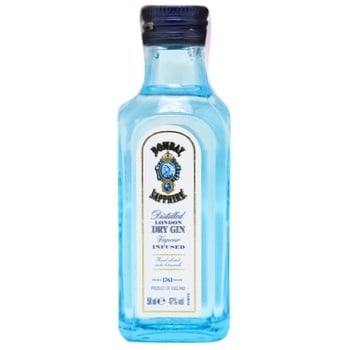 Джин Bombay Sapphire 47% 50мл - купить, цены на КОСМОС - фото 3