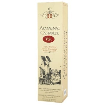 Castarede V.S. Armagnac 40% 0.7l - buy, prices for Za Raz - photo 1