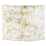 Jumi White Jute Ribbon Decoration 6.3cm 2.7m