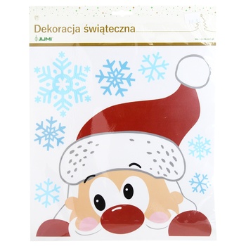 Jumi Santa Window Sticker 38x31cm - buy, prices for MegaMarket - photo 3