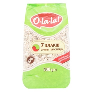 O-la-la! 7 Grains Flakes 500g - buy, prices for Auchan - photo 2