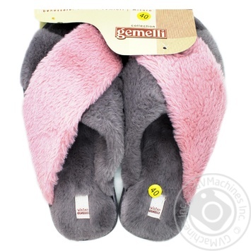 Gemelli Women's Home Slippers s36-40 in Assortment - buy, prices for NOVUS - photo 1