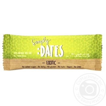 Dates With Exotic Fruits Date Bar 30g - buy, prices for NOVUS - photo 1