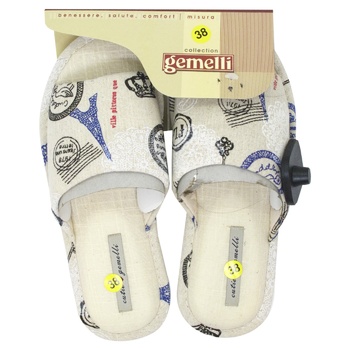 Gemelli Visa Domestic Women's Slippers Size 36-40 in Assortment - buy, prices for COSMOS - photo 2