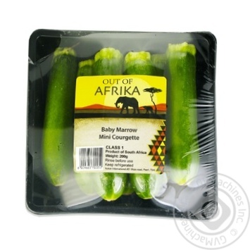 Vegetables zucchini fresh 200g - buy, prices for MegaMarket - photo 1