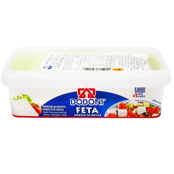 Dodoni Feta Cheese 43% 150g - buy, prices for ULTRAMARKET - photo 1