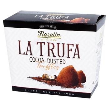 Fiorella La Trufa Candies from Milk Chocolate with Hazelnuts 206g