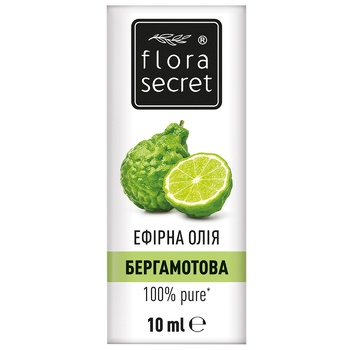 Flora Secret Bergamot Essential Oil 10ml - buy, prices for Auchan - photo 2