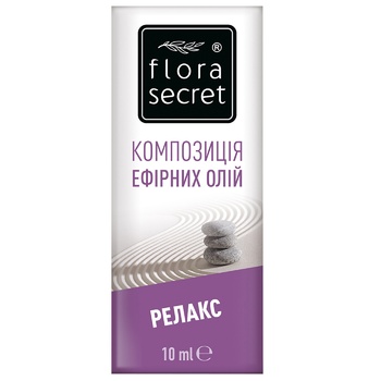 Flora Secret Mixture of Essential Oils Relax 10ml - buy, prices for MegaMarket - photo 2