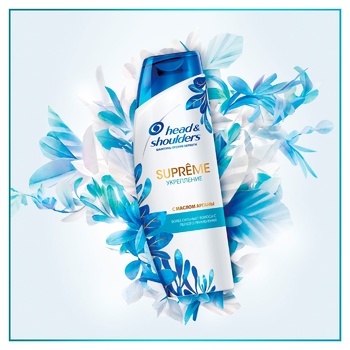 Шампунь против перхоти Head & Shoulders Supreme Укрепление 300мл - купить, цены на МегаМаркет - фото 2