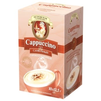 Petrovskaya Sloboda Classic Cappuccino with Creamy Flavor 3in1 12.5g*10pcs