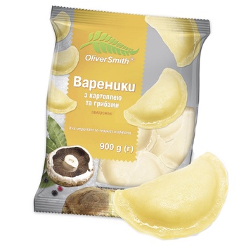 Oliver Smith Dumplings with Potatoes and Mushrooms 900g - buy, prices for NOVUS - photo 1