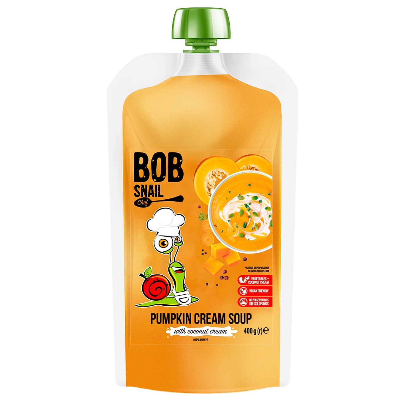 

Суп Bob Snail Тыква д/пак 400г