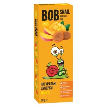 Конфеты Bob Snail натуральные манговые 30г - купить, цены на ЕКО Маркет - фото 1