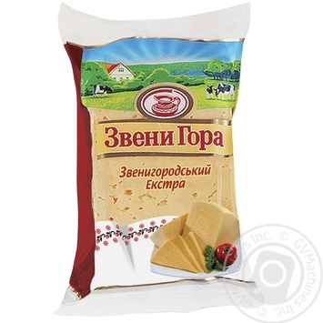 Сир Звени Гора Звенигородський Екстра твердий 50% 285г купити, ціни на МегаМаркет - фото 1