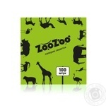 Серветки ZooZoo паперові 100шт х12