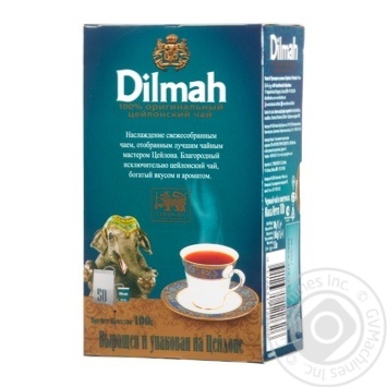 Black tea Dilmah Ceylon 50x2g teabags Sri Lanka - buy, prices for NOVUS - photo 1