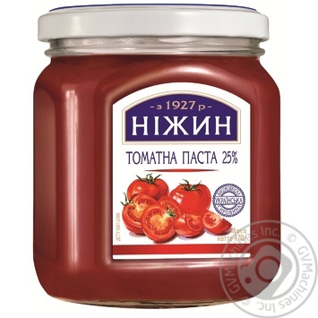 Tomato paste Nizhyn tomato 470g glass jar - buy, prices for MegaMarket - photo 7