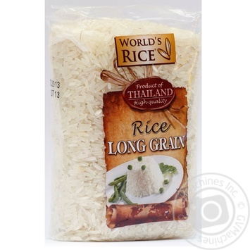 Groats World's rice long grain white 500g - buy, prices for MegaMarket - photo 3
