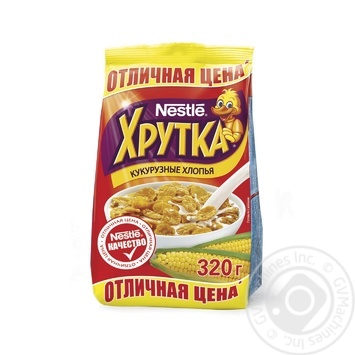 Cornflakes Nestle Khrutka 320g Russia - buy, prices for NOVUS - photo 1