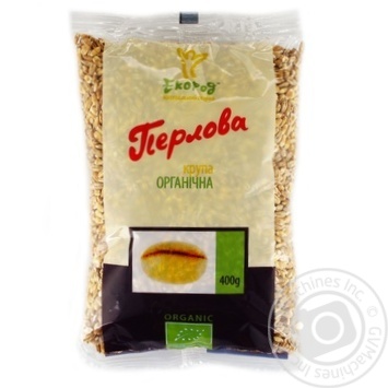 Крупа перлова Екород органічна 400г купити, ціни на МегаМаркет - фото 1