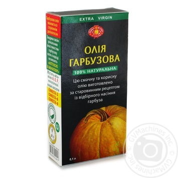 Oil Golden kings of ukraine pumpkin unrefined 100ml glass bottle - buy, prices for MegaMarket - photo 5