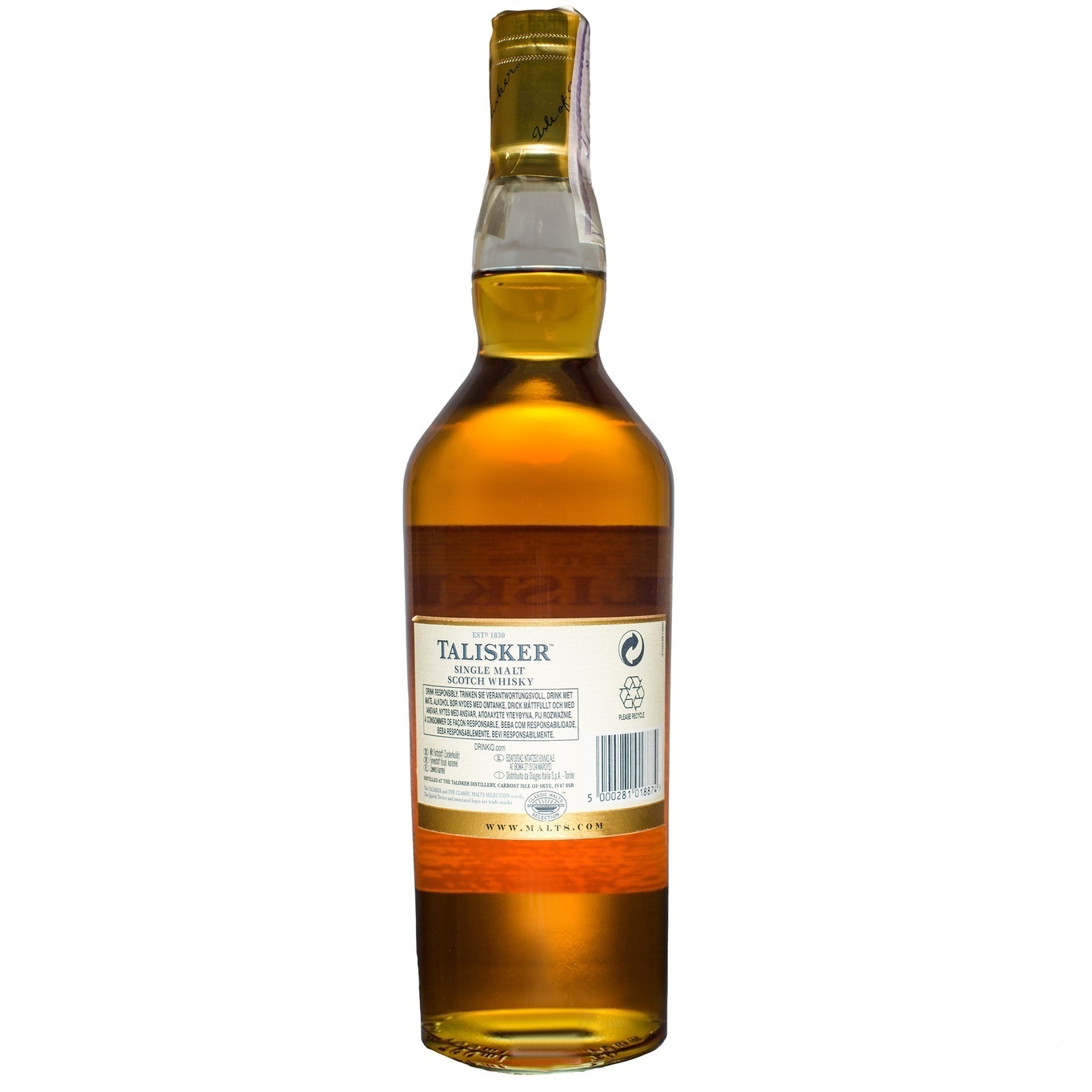 

Виски Talisker 18 лет 45,8% 0,7л