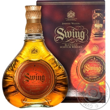 Виски Johnnie Walker Swing в коробке 750мл - купить, цены на ULTRAMARKET - фото 1