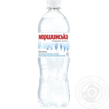 Мінеральна вода Моршинська природна негазована 0,5л купити, ціни на МегаМаркет - фото 1